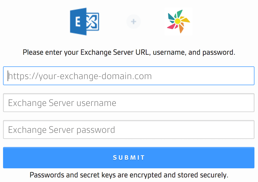 , Connect to Microsoft Exchange Server with Kloudless